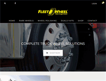 Tablet Screenshot of fleetwheel.com