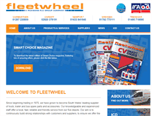 Tablet Screenshot of fleetwheel.co.uk